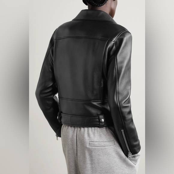 ACNE STUDIOS Leather Moto Jacket - Picture 7 of 7